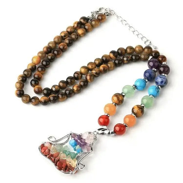 Healing Chakra Yoga Pendant Necklace-Your Soul Place